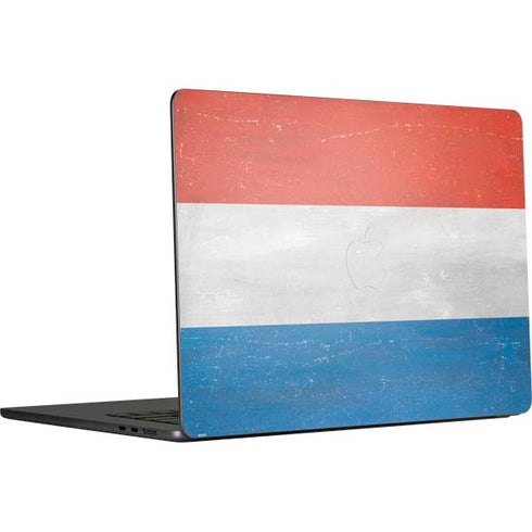 Netherlands Flag Distressed MacBook Air 15 in (2023) Skin